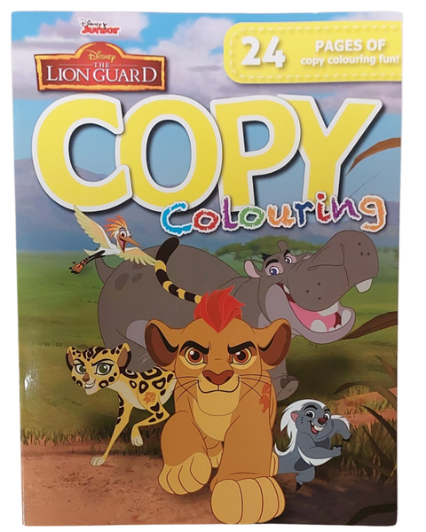 The Lion Guard Copy Colouring