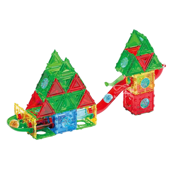 Magnetic Tiles Christmas Puzzle Assembled Track Ball