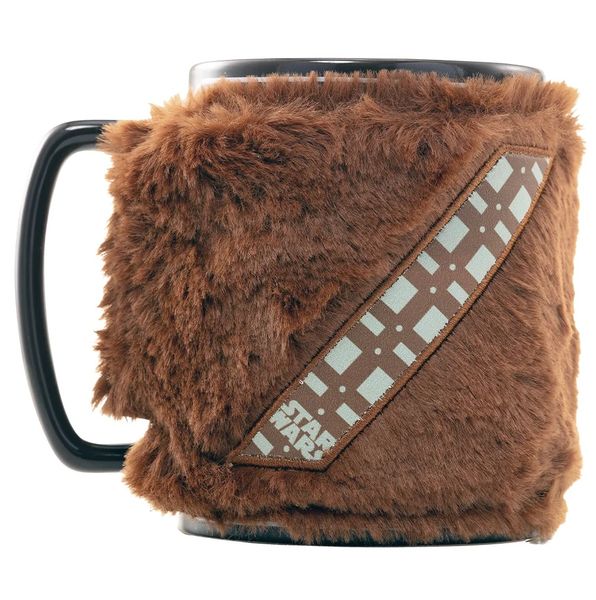 Star Wars (Chewbacca) Mug 450ml with Fluffy Removeable Cozy Cover
