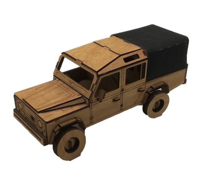 Land Rover 3D Puzzle Vehicle 3D Model Wooden Everything Laser car kit