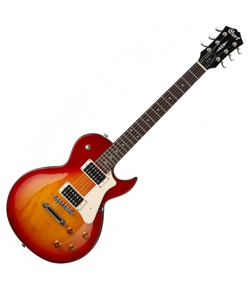 Cort CR100 Electric Guitar – Crimson Red Sunburst