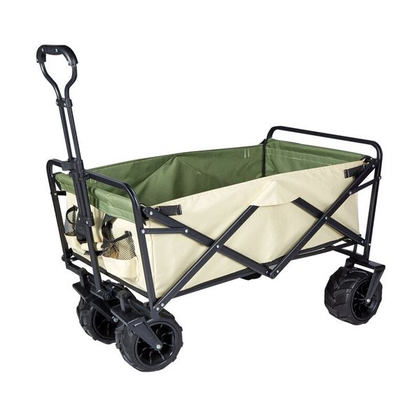 Outdoor Four-wheel Folding Portable Trolley