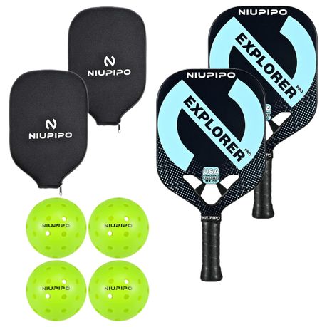 Niupipo Explorer Pro MX-58 Pickleball Bundle. Image