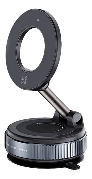 Universal Magnetic Phone Holder Compatible with Car Dashboard Black
