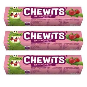 Chewits Strawberry Stick Pack - 3 x 30g | Shop Today. Get it Tomorrow ...