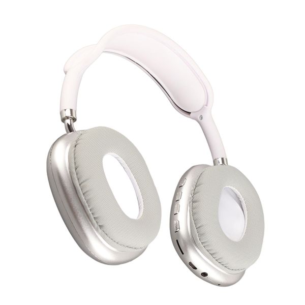 Bluetooth Headphone Noise Reduction Heavy Bass Headphones Wireless White