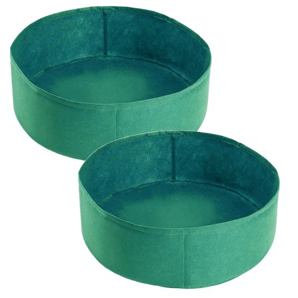 Garden Fabric Grow Pot Outdoor Vegetable Planter Set of 2