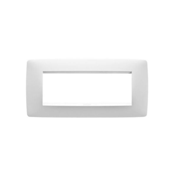 GEWISS - Milk Titanium CHORUS ONE 6-Gang Cover Plate