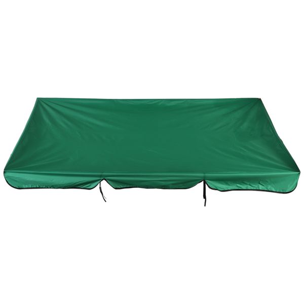 Canopy Swing Top Cover &amp; Swing Seat Cover 3 Seater Patio Swing Cover