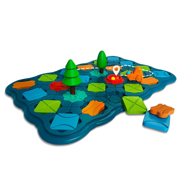 Educational Games Smart Logical Road Builder Toy for 3-7 Year Old Kids Gift