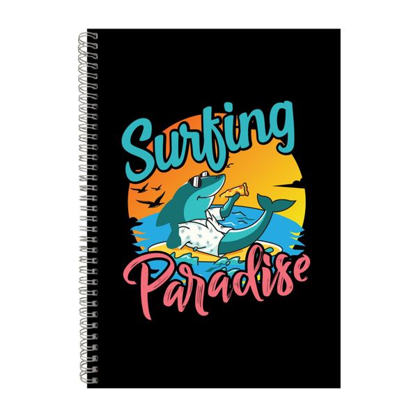 Surfing Paradise 3 Notebook Summer Gift Idea A4 Notepad 150