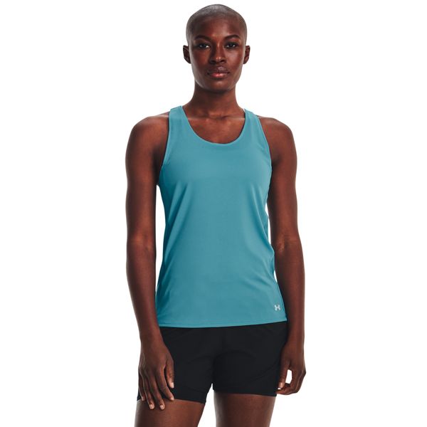 Under Armour Women's Fly By Running Tank - Glacier Blue/Reflective