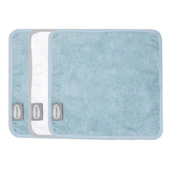 Shnuggle Bamboo Washcloth - White