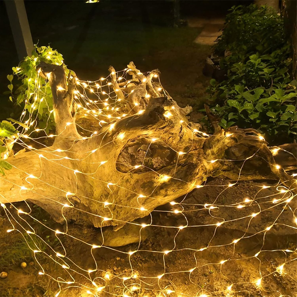 FocusOutdoor 1.5m Waterproof LED Fairy Mesh Net Lights