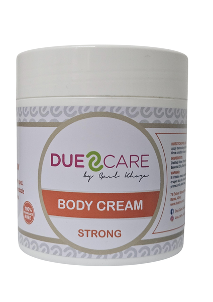 Due Care Strong Body Cream 500g