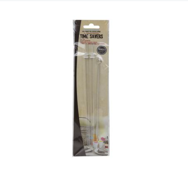 Home N Leisure - 2 Piece Tritan Straw With Brush 22cm x 2