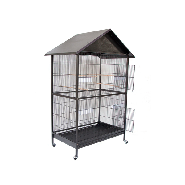 Aviary Bird Cage - 108x76x175cm - Black