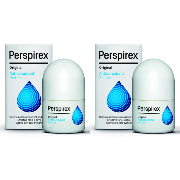 Riemann Perspirex Original Roll On - 20ml x 2 Pack