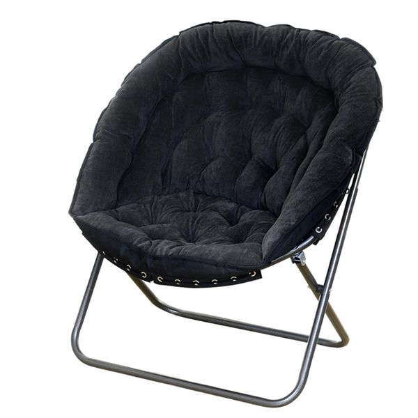Padded Moon-Shaped Sofa Lounge Chair
