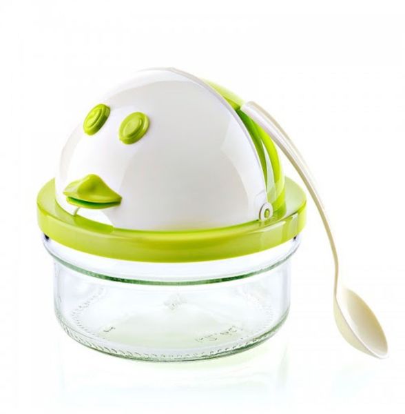 Titiz Duck Sugar Pot &amp; Spoon