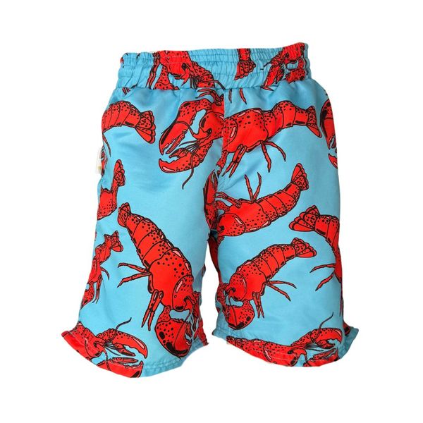 Men's Swim Shorts Sharks Lobsters