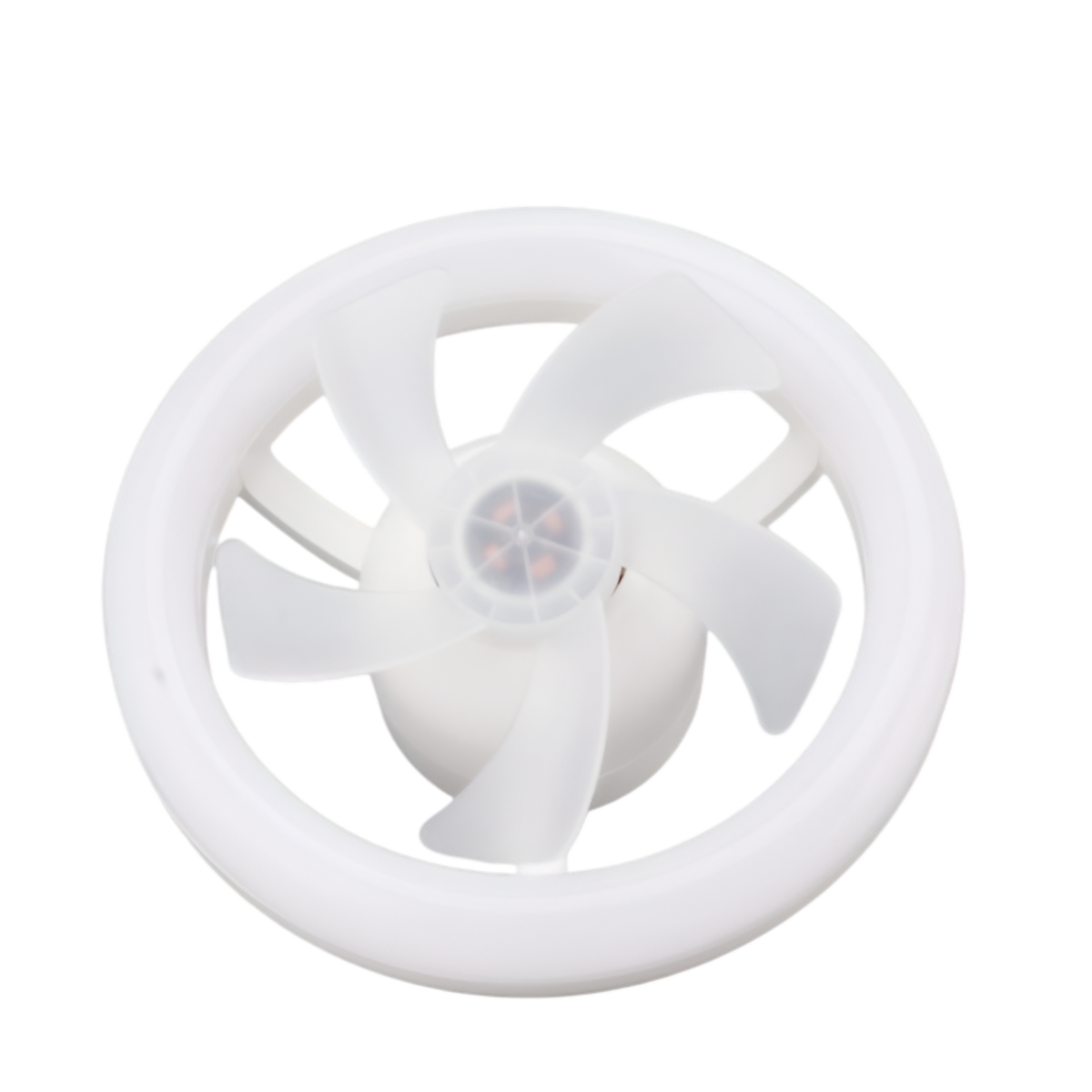 60W 360-degrees Rotating Dimmable Ceiling Fan Light with Remote Control