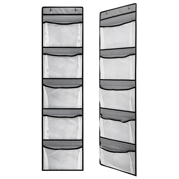 Organizer With 5 Pockets Foldable Hanging Closet Storage