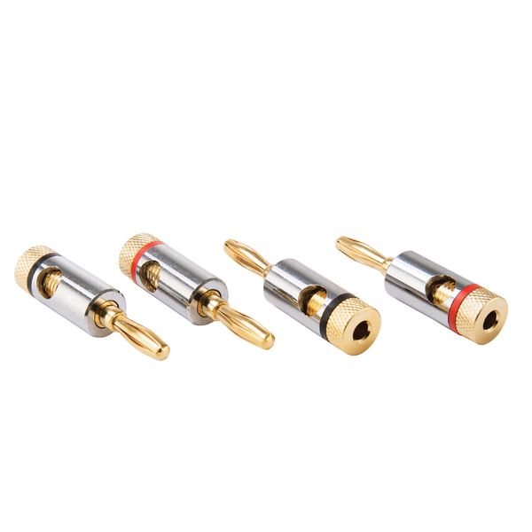 Space TV Audio Banana Plug Set - 4 Units