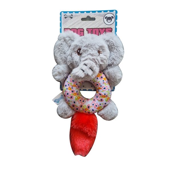 NatureOne Elephant Ring Dog Toy