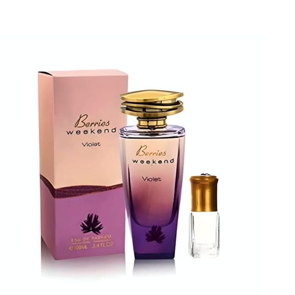 Berries Weekend Violet Eau de Parfum -100ml + Perfume Oil Gift