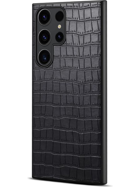Crocodile Texture Cover Compatible with Samsung Galaxy S23 Ultra
