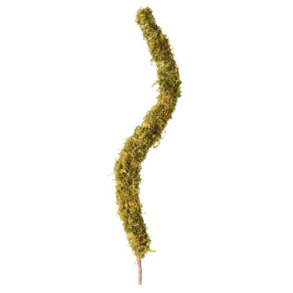Garden Home Decor Flexible DIY Decorative Artificial Moss Pole Yellow