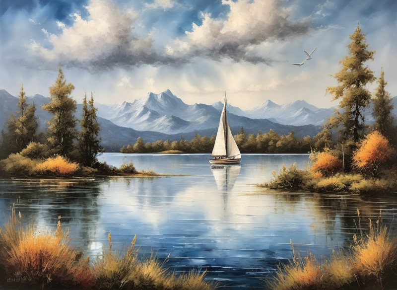 Canvas Wall Art Decor - Water Escape