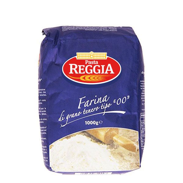 Reggia Premium Italian Wheat Flour 1kg - Farina di Grano Tenero Tipo "00