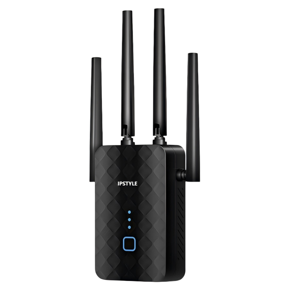 IPSTYLE 1200Mbps WiFi Repeater Wireless Dual Band 2.4G 5GHz WiFi Extender
