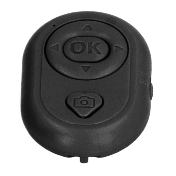 BT4.0 Photo/Video Remote Control In Sleek Black Design