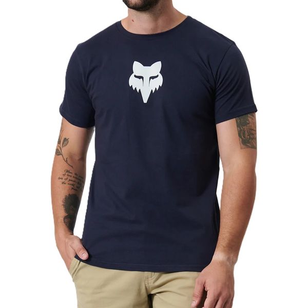 Fox Head Tee Navy