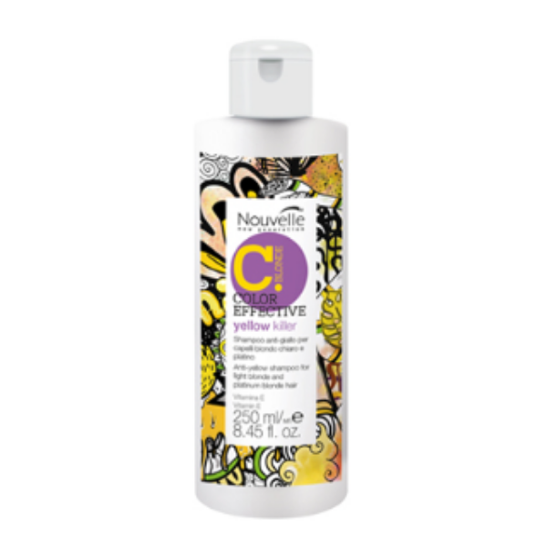Nouvelle - Color Effective - Yellow Killer Shampoo - Hair Care - 250 ml