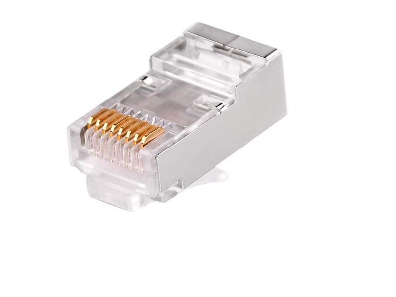 Linkbasic RJ45 Cat5e Shielded UTP Modular Plug (50 plugs)