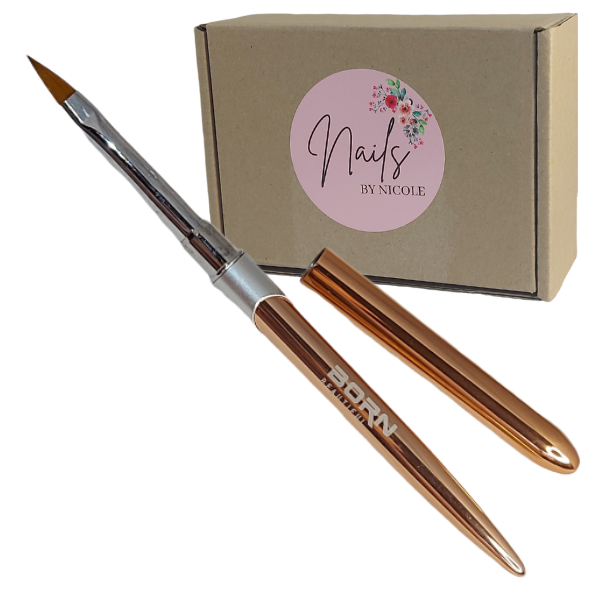 BB Professional Acrylic Brush - Rose Gold
