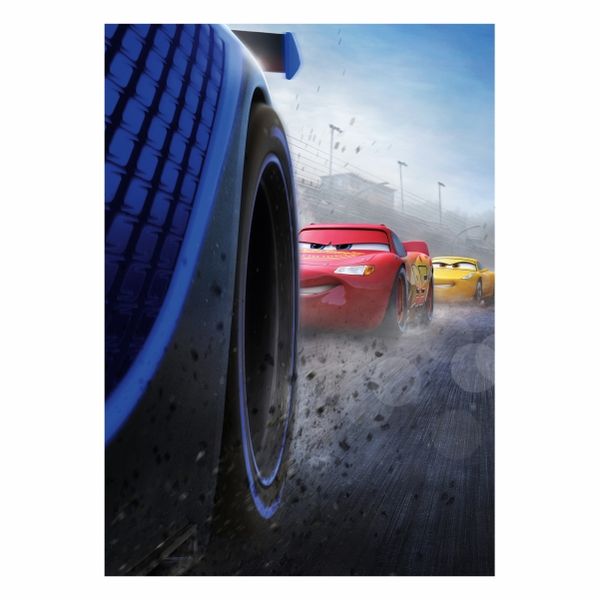 Cars Abstract Race Day - A1 poster