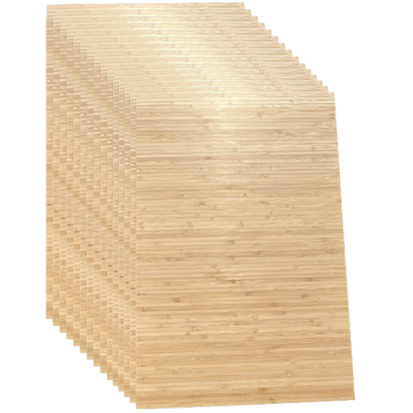 Bamboo wood Sheets 3mm - 30 × 40 cm (15 Pack) | Laser Cutting &amp; Craft Wood