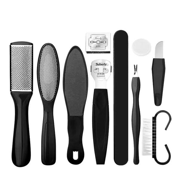 10in1 Foot Rubbing Set for Removing Dead Skin Cocoons &amp; Foot Care