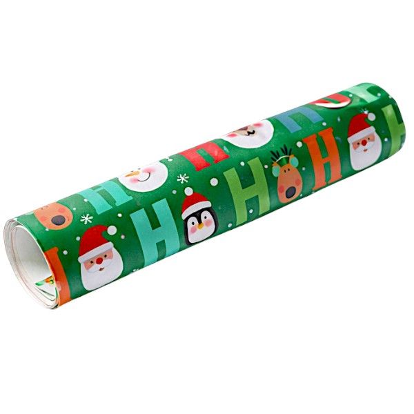 Christmas Gift Wrapping Paper - Ho Ho Ho Festive Design