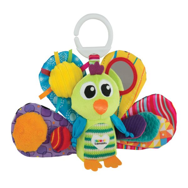 Lamaze - Sensory Baby Toy - Jaques the Peacock