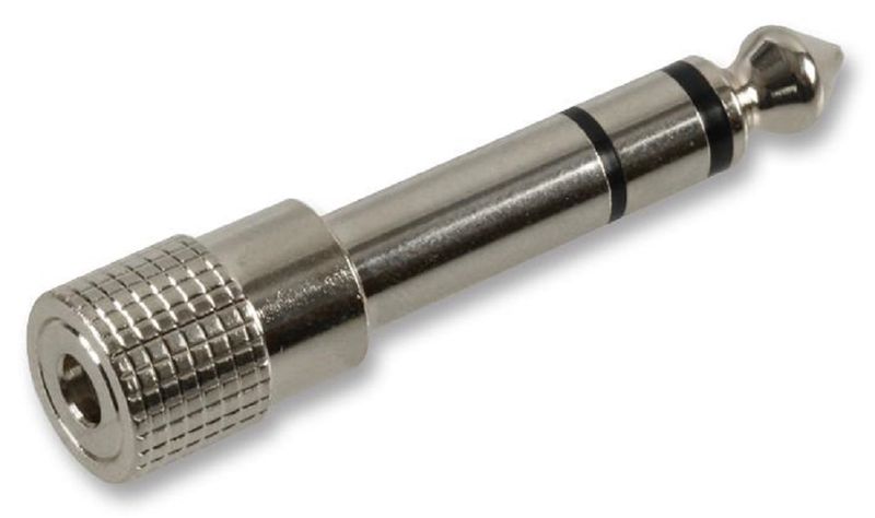 Multicomp Pro (PS000155) Stereo Plug - 6.35mm to Stereo Receptacle - 3.5mm