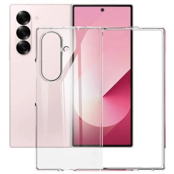 Crystal Clear Hard Shell Case compatible with Samsung Galaxy Z Flip 7