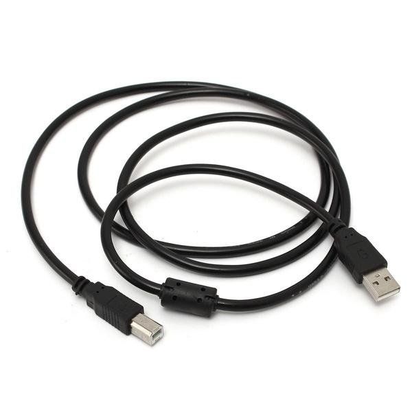 USB Printer High Speed Cable – Printer Data Line Cable- Black