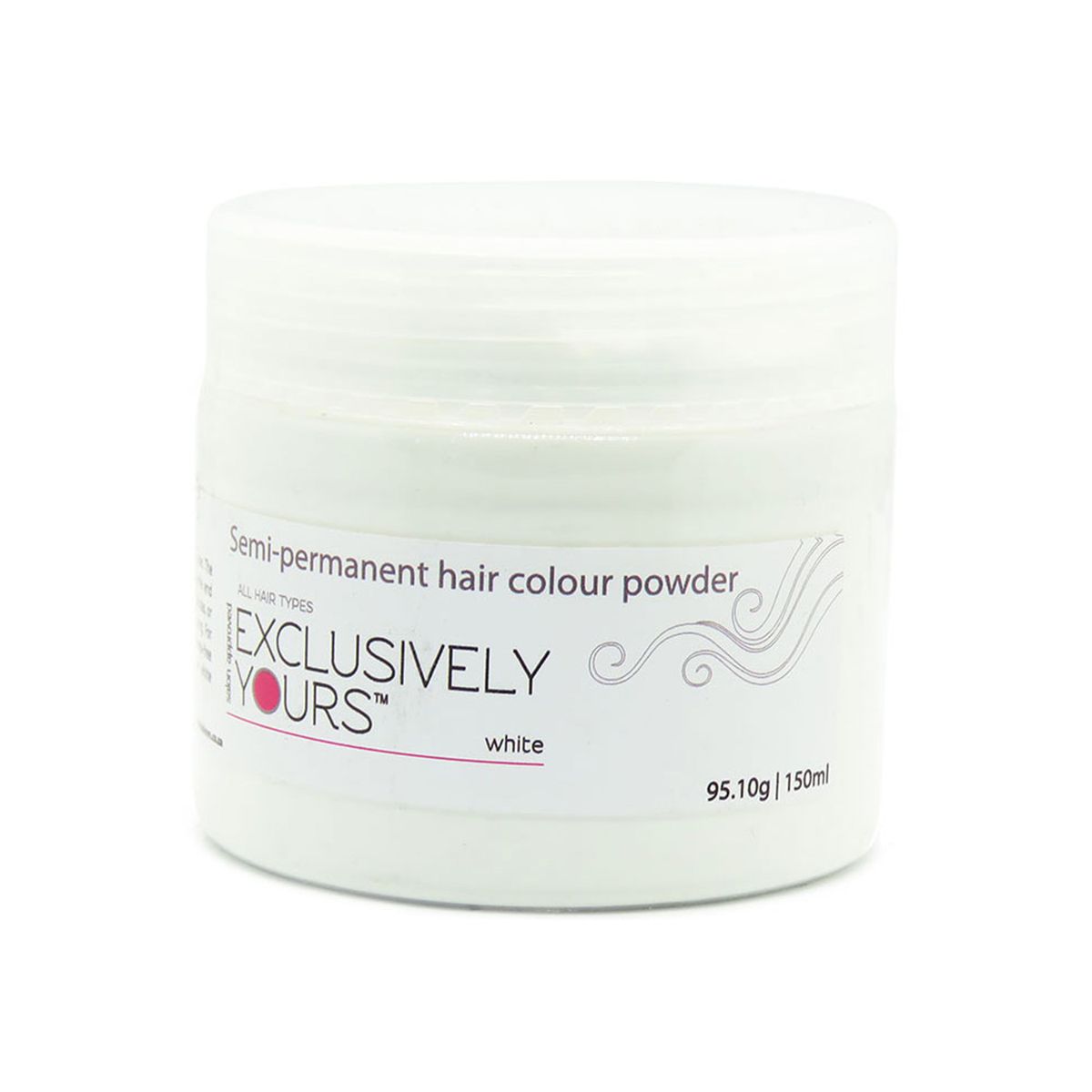 Exclusively Yours Semi-Permanent Hair Colour Powder: White 95g | Buy Online  in South Africa 