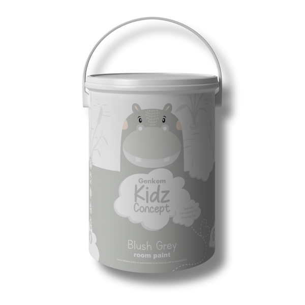 Genkem Kidz Room Paint Kids 5lt - Blush Grey
